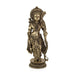 Ramar Murti Set - 10 x 3 Inches | Antique Brass Statue/ Sita Ram Laxman Hanuman/ Ram Darbar Idol for Pooja - Brass Murties