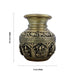 Astalakshmi design Lota - 5.5 x 3 inches | Antique Brass Chombu /kalash/ Pooja Pot for Pooja and Temple Rituals - Kalash & Pooja Lota