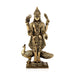 Peacock Murugan standing On Base Murti- 6 x 3.5 Inches|Antique Brass Idol/ Murugan Statue Decor For Home & Pooja - Brass Murties