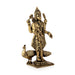 Peacock Murugan standing On Base Murti- 6 x 3.5 Inches|Antique Brass Idol/ Murugan Statue Decor For Home & Pooja - Brass Murties