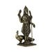 Peacock Murugan standing On Base Murti- 4 x 2 Inches|Antique Brass Idol/ Murugan Statue Decor For Home & Pooja - Brass Murties