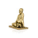 Swami Samarth Murti - 1.5 x 1.25 Inches | Brass Idol / Swami Samarth Statue for Pooja - Brass Murties