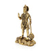 Hanuman standing On Base Murti -12 x 6 Inches | Antique Brass Statue/ Anjaneyar Sculpture For Home Decor - Brass Murties
