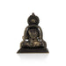 Annapurna Devi Sitting On Base - 2.75 X 2 Inches | Antique Brass Idol/ Annapoorani Statue For Divine Blessings - Brass Murties