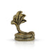Panchmukhi Sheshnag Murti - 1.25 X 1 Inches | Antique Brass Idol/ Nagam Statue/ Snake Statue For Pooja - Deity Accessories