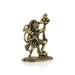 Hanuman Statue Lifting Sanjeevi Mountain- 1.75 X 1.25 Inches | Antique Brass Idol/ Anjaneya Statue For Courage - Brass Murties