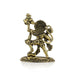Hanuman Statue Lifting Sanjeevi Mountain- 1.75 X 1.25 Inches | Antique Brass Idol/ Anjaneya Statue For Courage - Brass Murties