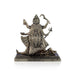 Kali Devi on Base Murti - 3.75 x 3.75 Inches | Antique Brass Idol/ Goddess Dakshina Kali Statue/ Mahakali Murti - Brass Murties
