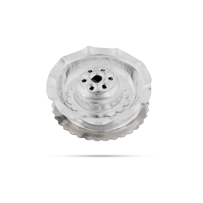 Pooja Thali Set | 11 Pcs/ White Metal Pooja Set/ Puja Thali Set for Home & Temple - Pooja Thali Sets