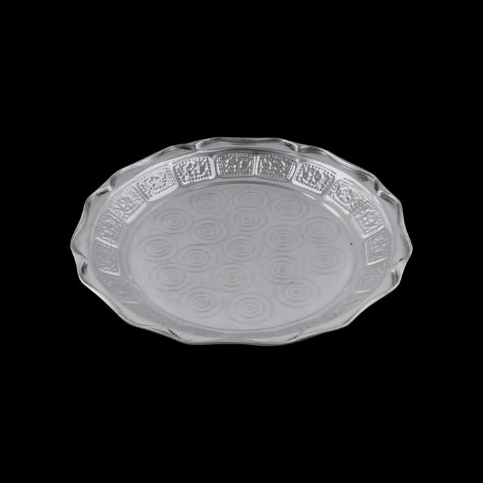 Pooja Thali Set | 11 Pcs/ White Metal Thali Set/ Puja Thali Set for Home & Temple - Pooja Thali Sets