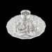 Pooja Thali Set | 11 Pcs/ White Metal Thali Set/ Puja Thali Set for Home & Temple - Pooja Thali Sets