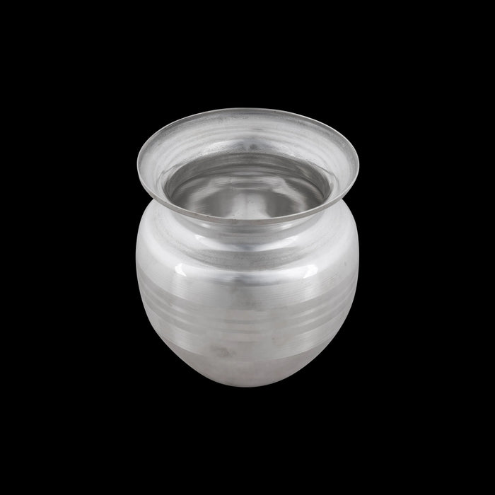 Pooja Thali Set | 11 Pcs/ White Metal Thali Set/ Puja Thali Set for Home & Temple - Pooja Thali Sets