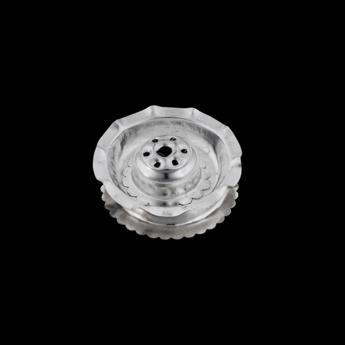 Pooja Thali Set | 11 Pcs/ White Metal Thali Set/ Puja Thali Set for Home & Temple - Pooja Thali Sets