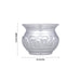 Chandan Cup - 2 x 2.5 Inches | German Silver Cup/ White Metal Bowl for Pooja/ 65 Gms Approx - Bowls