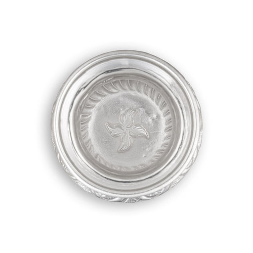 Ashtalakshmi Chombu - 5 x 3.75 Inches | German Silver Lota/ Ashtalakshmi Kalasam for Pooja/ 200 Gms Approx - Kalash & Pooja Lota