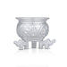 Chandan Cup With Elephant Leg - 2.5 x 2.5 Inches | German Silver Cup/ Chandan Bowl for Pooja/ 105 Gms Approx - Bowls