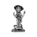 Vishnu Murti With Sheshnag Standing On Base - 4 x 2 Inches | German Silver/Antique Polish Vishnu Idol for Pooja - German Silver Murties