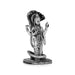Vishnu Murti With Sheshnag Standing On Base - 4 x 2 Inches | German Silver/Antique Polish Vishnu Idol for Pooja - German Silver Murties