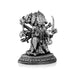 Panchmukhi Hanuman Murti Mandir With Base - 4 x 3.25 Inches | Antique German Silver Anjaneya Statue for Pooja - German Silver Murties