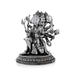 Panchmukhi Hanuman Murti Mandir With Base - 4 x 3.25 Inches | Antique German Silver Anjaneya Statue for Pooja - German Silver Murties