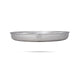 German Silver Plate - 1 x 9 Inches | Engraved Flower Design Pooja Thali Plate/ Pooja Plate for Home Decor - Pooja Plate & Tray
