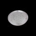 German Silver Plate - 1 x 9 Inches | Engraved Flower Design Pooja Thali Plate/ Pooja Plate for Home Decor - Pooja Plate & Tray