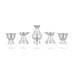 Pooja Thali Set | German Silver Thali Set/ 6 Pcs/ Puja Thali Set for Home & Temple - Pooja Thali Sets