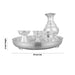 Pooja Thali Set | German Silver Thali Set/ 6 Pcs/ Puja Thali Set for Home & Temple - Pooja Thali Sets