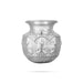 Ashtalakshmi Design Chombu - 4 x 3.5 Inches | German Silver Lota/ Kalash Pot for Pooja Decor - Kalash & Pooja Lota