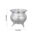 Chandan Cup With Leg - 2.5 x 2.5 Inches | German Silver Pooja Cup/ Pooja Bowl for Home - Bowls