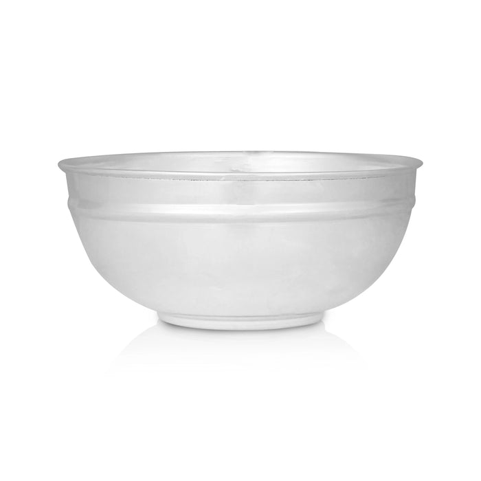 German Silver Bowl - 1.5 x 4 Inches | Pooja Cup/ Pooja Bowl/ Chandan Bowl for Home - Bowls