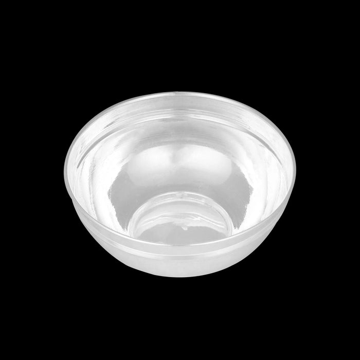 German Silver Bowl - 1.5 x 4 Inches | Pooja Cup/ Pooja Bowl/ Chandan Bowl for Home - Bowls