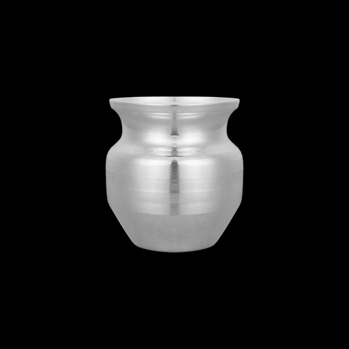 Pooja Thali Set | 8 Pcs/ German Silver Thali Set/ Puja Thali Set for Home & Temple - Pooja Thali Sets