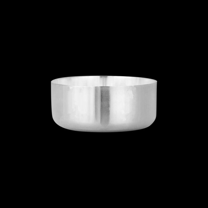 Pooja Thali Set | 8 Pcs/ German Silver Thali Set/ Puja Thali Set for Home & Temple - Pooja Thali Sets