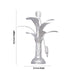Banana Tree Pair - 9.5 x 2.5 Inches | German Silver Artificial Tree/ Decorative Tree for Table Top & Pooja - Table Stand Accessories