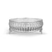 Decorative Tray With Leg - 3 x 8 Inches | German Silver Decorative Plate/ Pooja Plate for Home - Pooja Plate & Tray