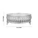 Decorative Tray With Leg - 3 x 8 Inches | German Silver Decorative Plate/ Pooja Plate for Home - Pooja Plate & Tray