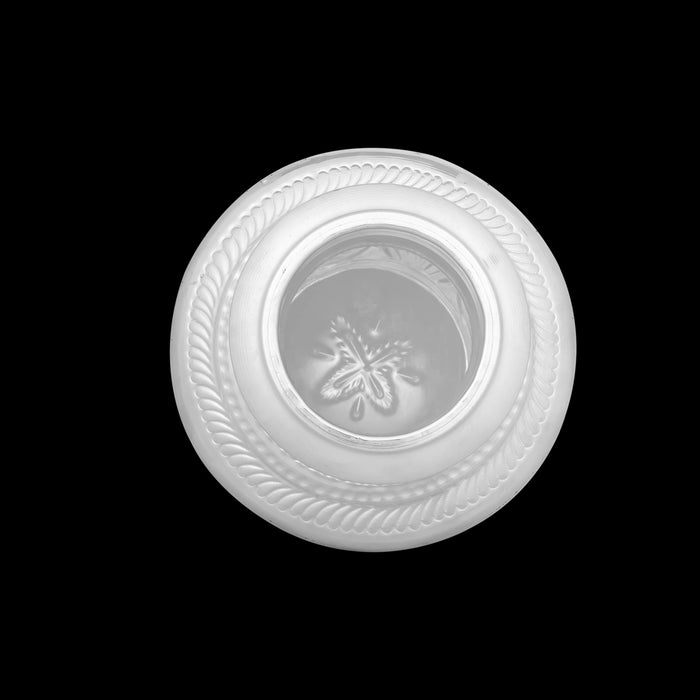 Ashtalakshmi Design Kalasa Kudam - 7.5 x 6.5 Inches | German Silver Handi/ Antique Polish Ghada for Pooja Decor - Kalash & Pooja Lota