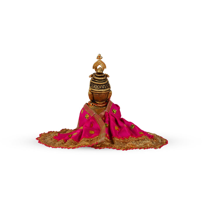 Crawling Krishna - 1.5 Inches | Little Krishna Statue/ Brass Idol/ Little Krishna Murti for Pooja - Brass Murties