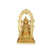 Ganesha with Arch Murti- 9 x 6.5 Inches | Brass Idol/ Ganapathi Statue/ Vinayagar Sculpture Decor for Home & Pooja - Brass Murties