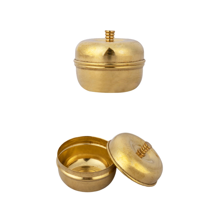 Brass Pooja Thali Set | 11 Pcs/ Pooja Set/ Puja Thali Set for Home & Temple - Pooja Thali Sets