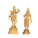 Ram Sita Murti - 7 x 2.5 Inches | Panchaloha Idol / Hindu God Statue Set / Ram Sita Idol For Pooja - Panchaloha Murties