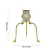 Brass Jaladhari Stand With Abhishek Lota Pair - 4.5 x 2.75 Inches | Shivling Jaldhara Stand With Loti for Pooja - Abhishek Plate