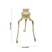 Brass Jaladhari Stand With Abhishek Lota Pair - 9 x 4 Inches | Shivling Jaldhara Stand With Loti for Pooja - Abhishek Plate