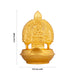 Kamakshi Kubera Vilakku- 6 X 3.75 Inches | Brass Kuber Kamakshi Deepam/ Gold Polish Kuber Deepam For Prosperity - Kuber Deep