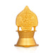 Kamakshi Deepam - 6.5 X 3.75 Inches | Brass Lamp/ Gold Polish Kamatchi Vilakku/ Kamakshi Vilakku For Lighting - Deity Lamps