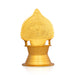 Kamakshi Deepam - 6.5 X 3.75 Inches | Brass Lamp/ Gold Polish Kamatchi Vilakku/ Kamakshi Vilakku For Lighting - Deity Lamps