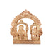 Annamalaiyar Unnamalai Murti With Base - 3 x 3 Inches | Panchaloha Statue With Arch for Pooja - Panchaloha Murties
