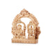 Annamalaiyar Unnamalai Murti With Base - 3 x 3 Inches | Panchaloha Statue With Arch for Pooja - Panchaloha Murties