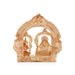 Annamalaiyar Unnamalai Murti With Base - 3 x 3 Inches | Panchaloha Statue With Arch for Pooja - Panchaloha Murties